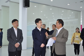 绍兴市委副书记陈澄一行到浙江爱游戏全站app官网入口调研产改工作
